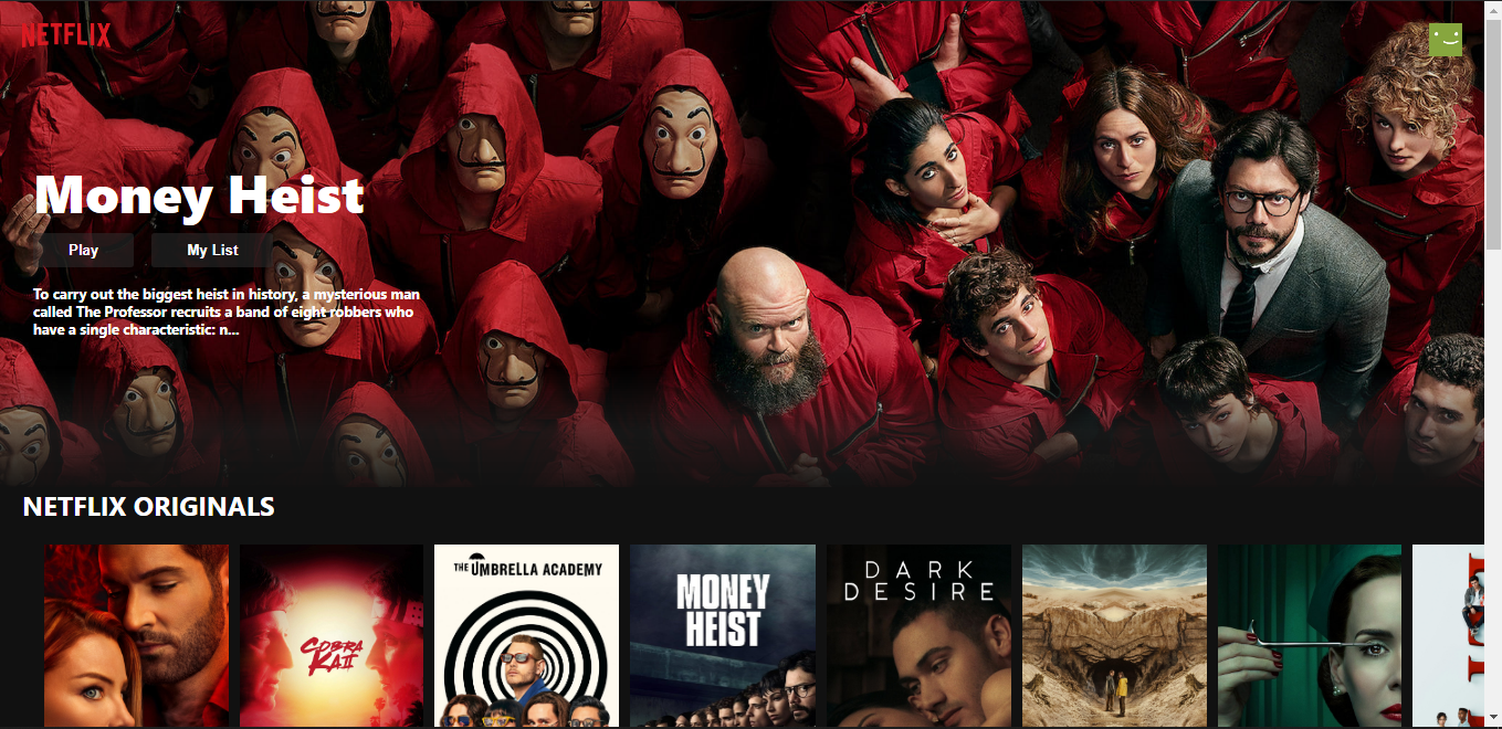 Netflix Clone with React